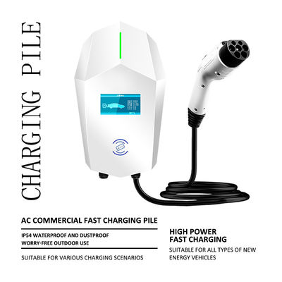 32A Электромобильная EVSE зарядная станция EV Wall Charger с Ethernet Wifi