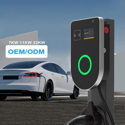 OCPP Wallbox EVSE EV Charger 32A 3-фазная станция быстрой зарядки электромобилей