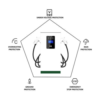 ODM CCS Outdoor Evse EV быстрая зарядка 60кВ 120кВ постоянная зарядка