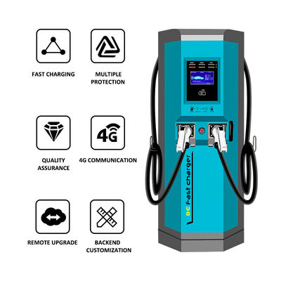 Оптовая цена 240 кВт Быстрое зарядное устройство уровня 2 Ev Новая энергия зарядное устройство Dc Ev зарядное устройство Наземные зарядные станции